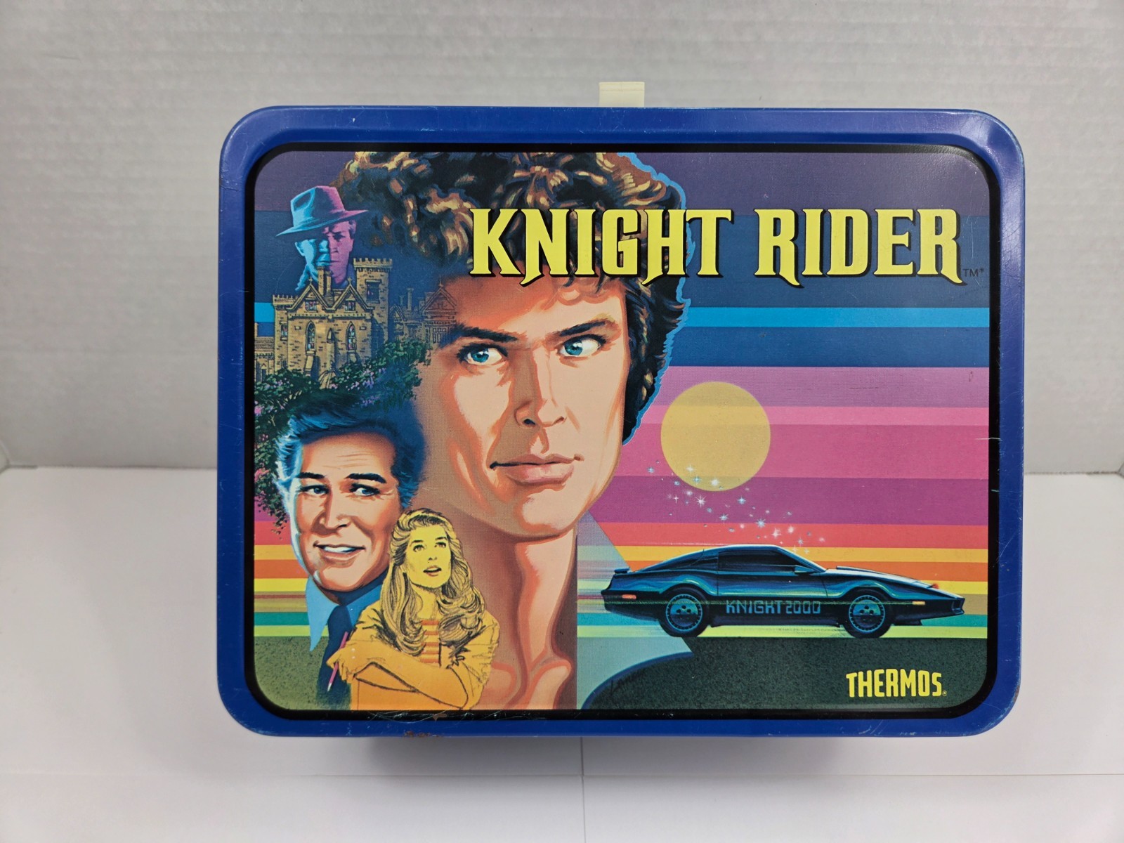 Vintage 1983 Knight Rider Metal Lunchbox