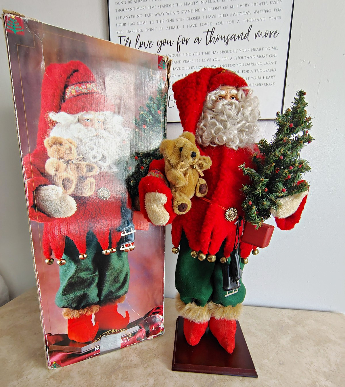 Vintage 1996 Figments of Folklore Nordic Santa 26\