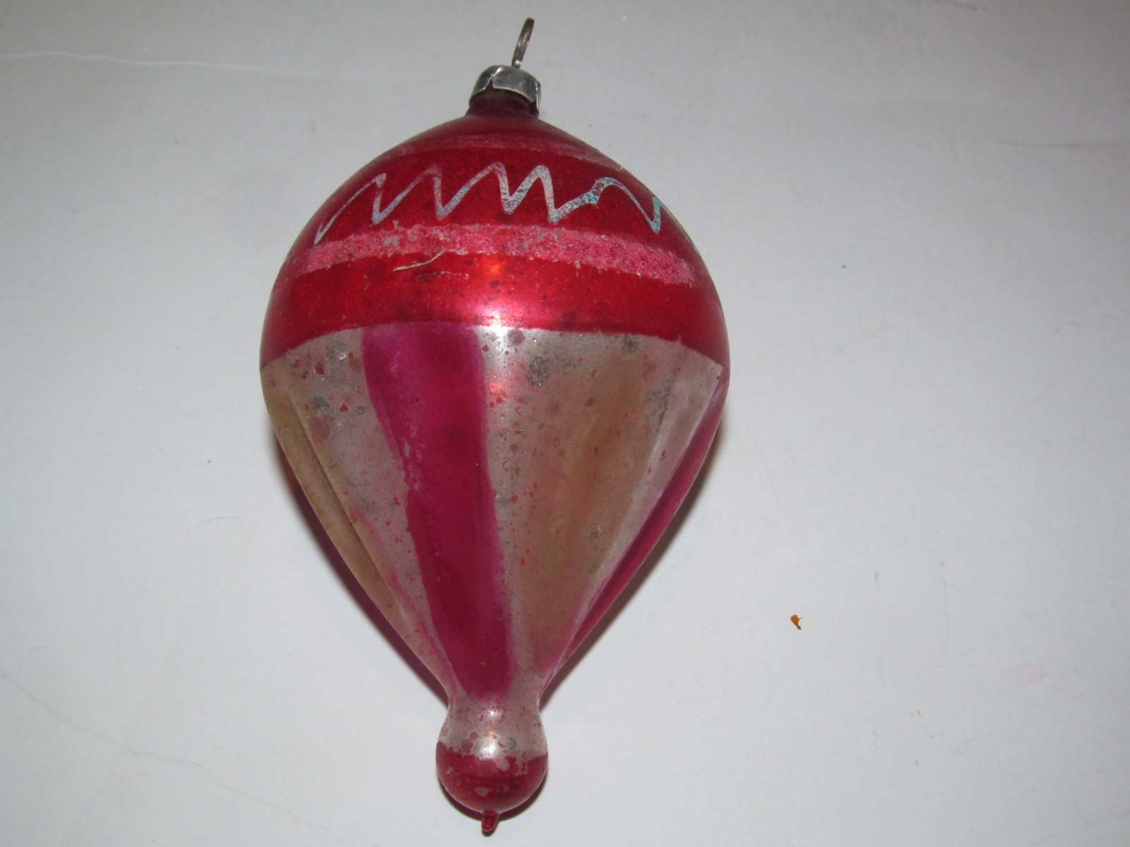 VINTAGE GLASS ORNAMENT BALLOON WEST GERMANY 3 1/2\