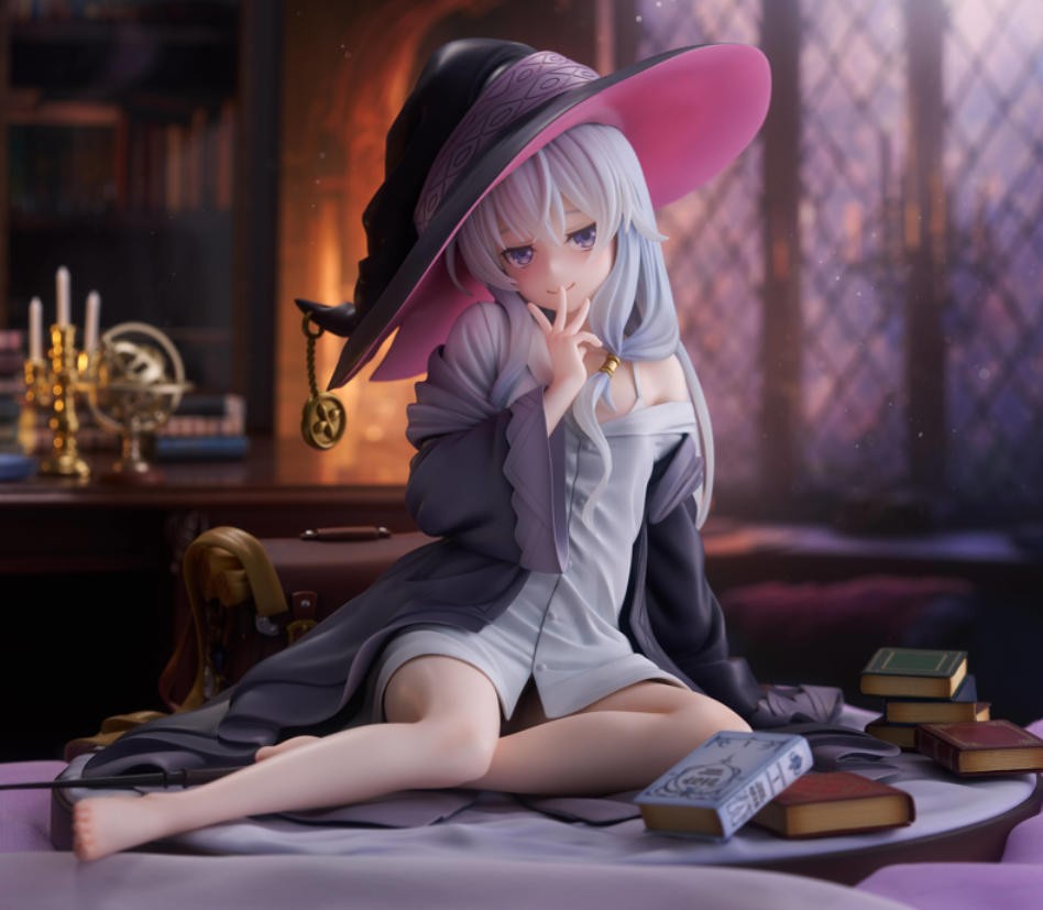 Spiritale Elaina The Journry of Elaina 22cm/8.6in 1/6 Painted Figure Anime Model