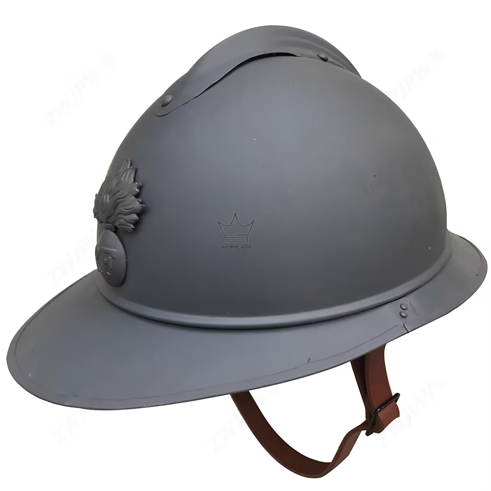 WW1 French Adrian Infantry Helmet Steel Soldier Type M1915 M15 Film Props WWI WW1 French Adrian Infantry Helmet Steel Soldier Type M1915 M15 Film Props WWI