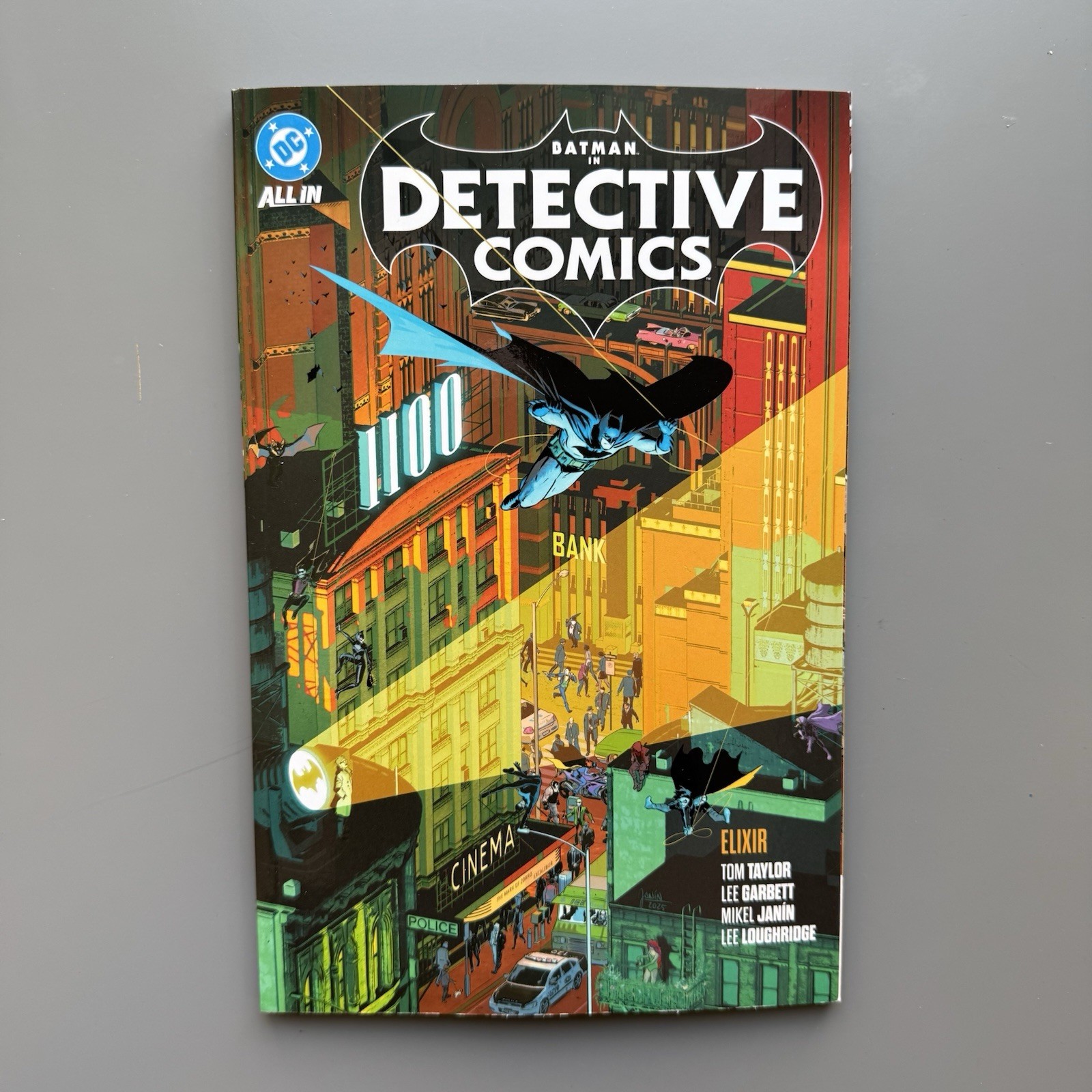 Batman in Detective Comics Vol 2 Elixir TPB Trade Tom Taylor Janin All In 2026