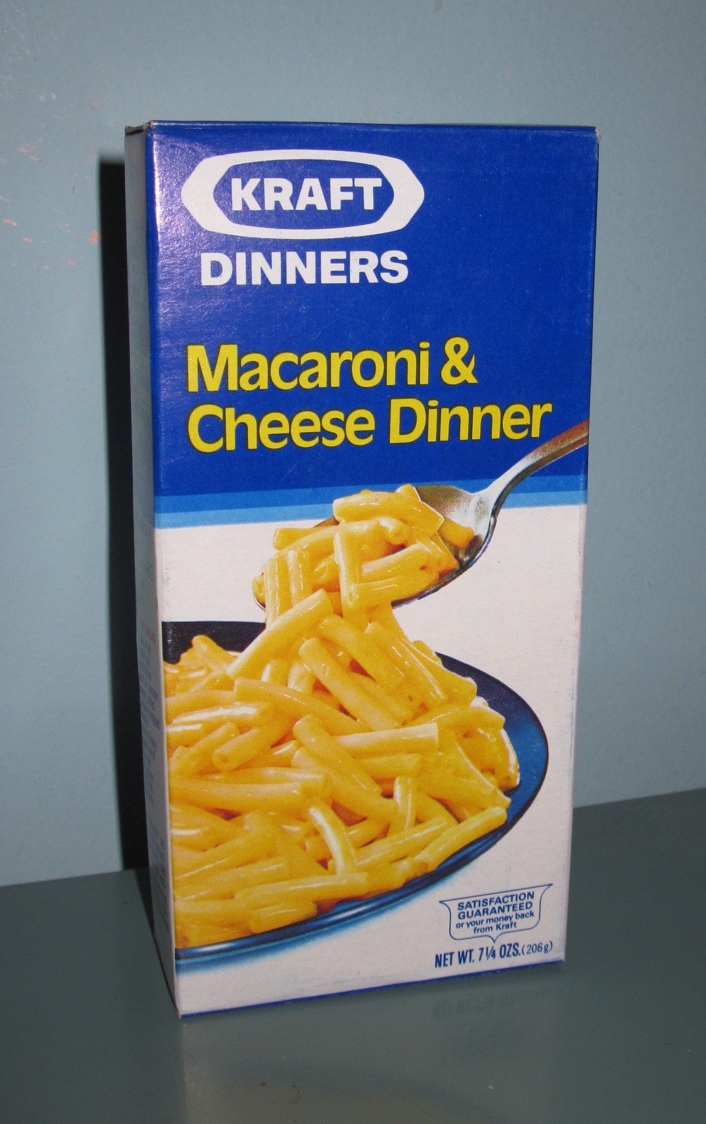 Vintage 1983 Kraft Macaroni and Cheese Dinner Box - Unopened