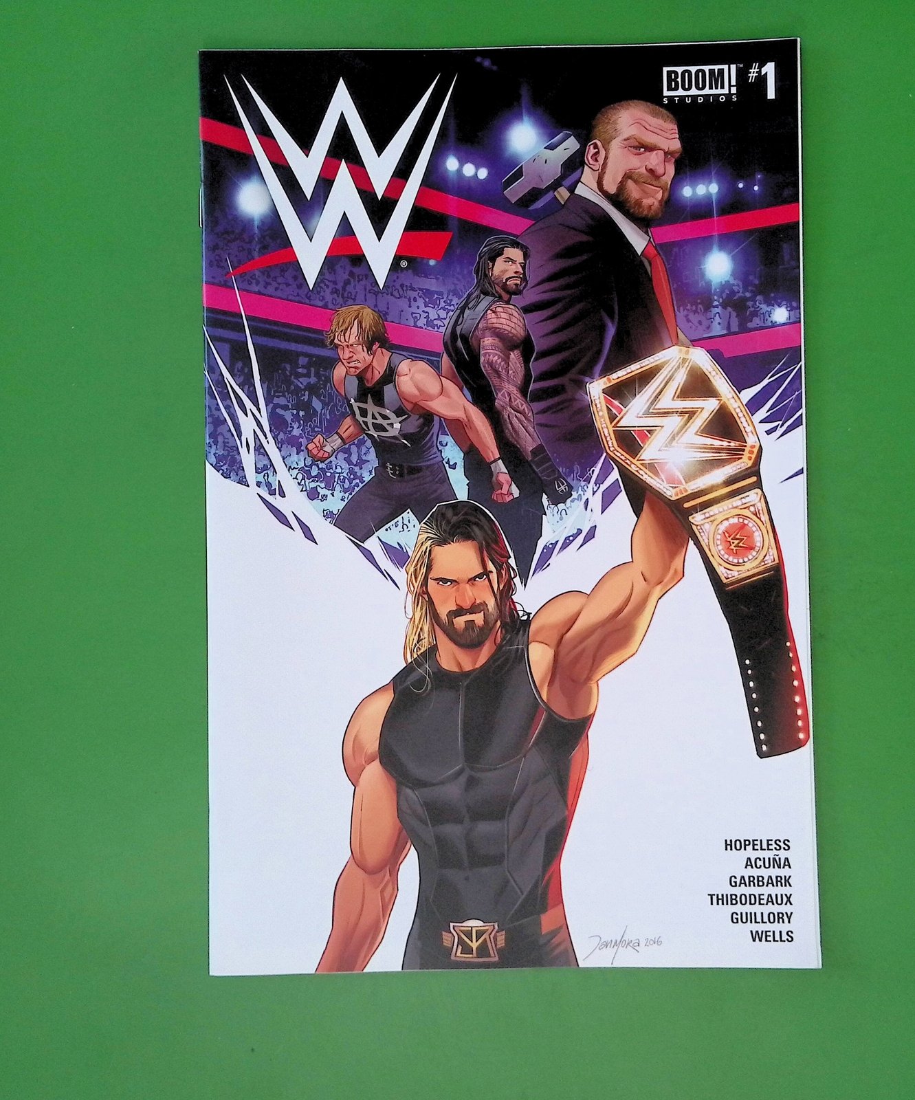 WWE #1 Vol. 1 2017 BOOM Studios High Grade Comic Book V56-59