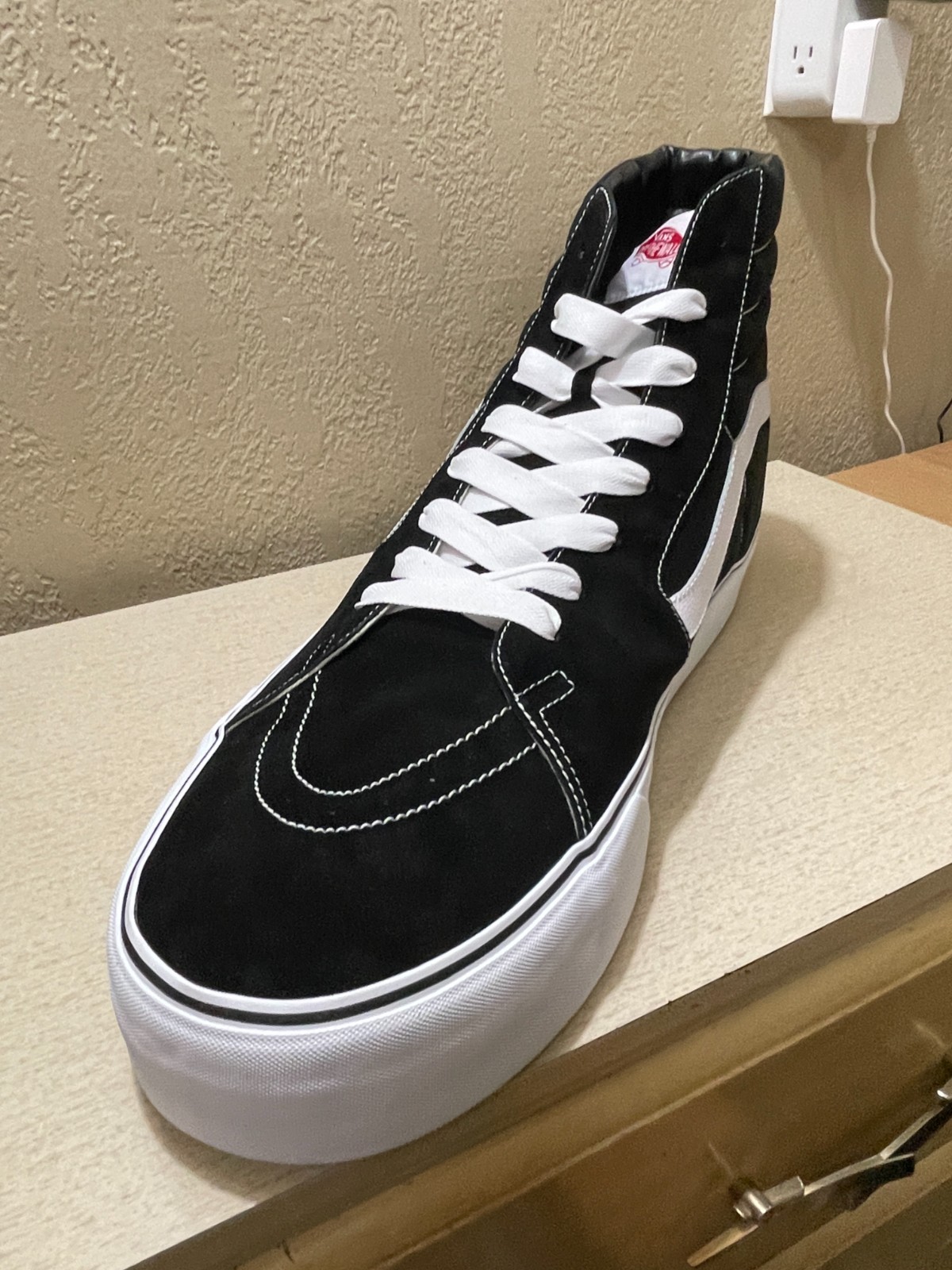 Rare Vintage Vans Sk8 Hi Size 66 Giant Shoe Display Sample - Not For Resale New