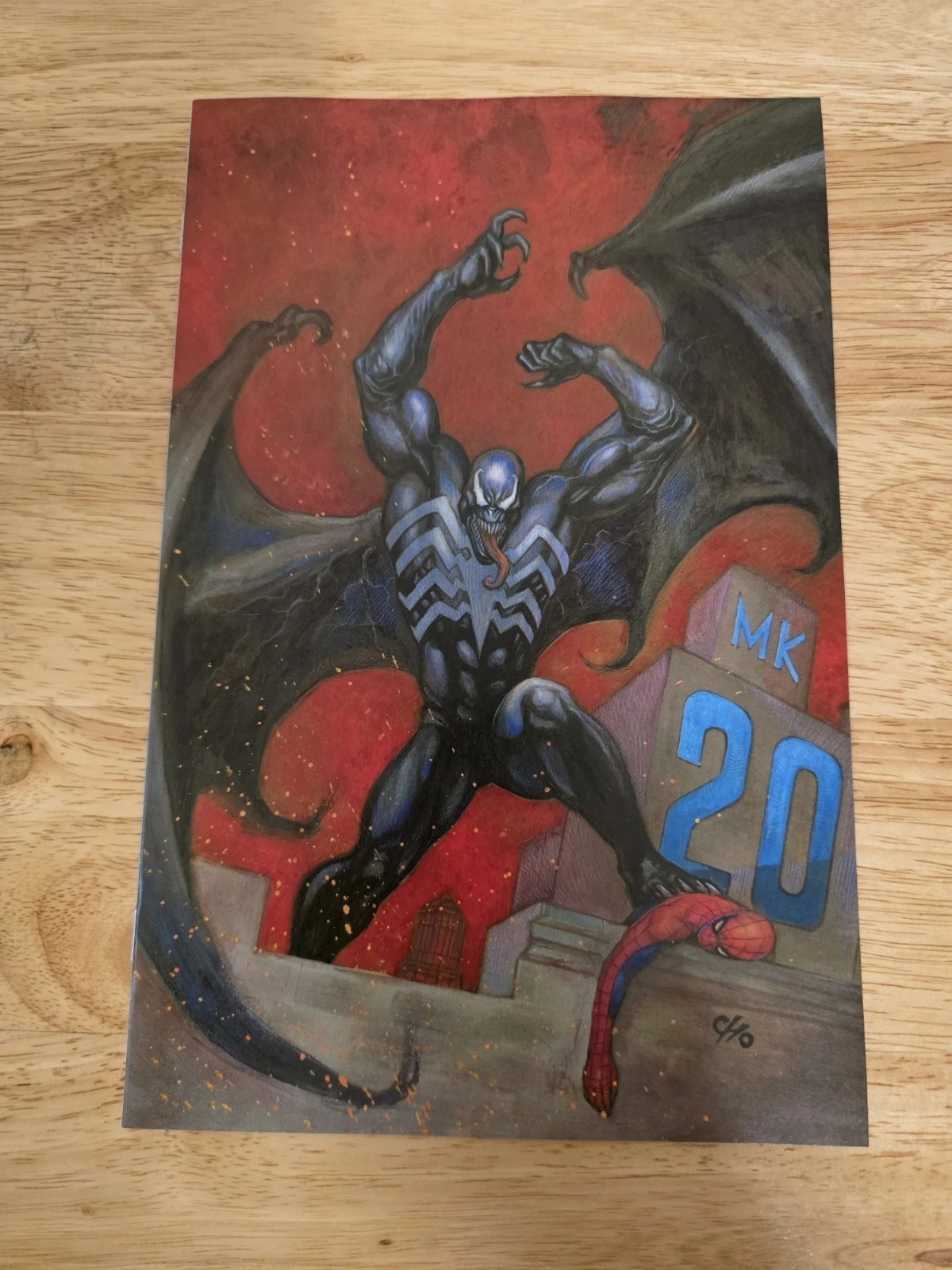 VENOM #7 RARE 1:200 CHO VIRGIN VARIANT -DYLAN BROCK 