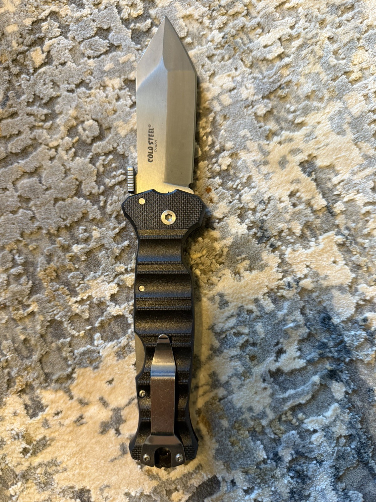 Cold Steel Immortal Folding Knife CTS XHP Black G10 Steel Blade