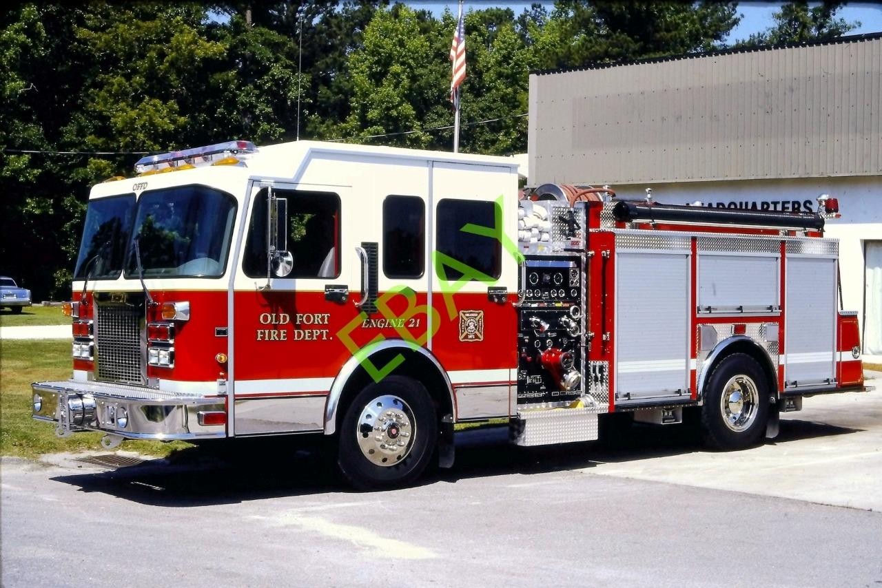 OLD FORT, SC Fire Apparatus SLIDE: E-21 1997 AMERICAN FIRE EAGLE