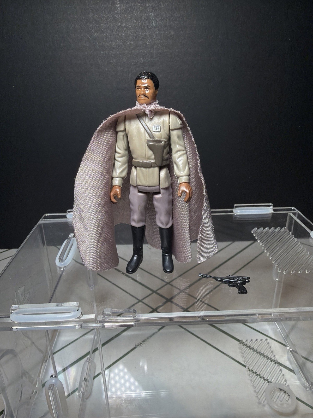 Vintage 1985 Kenner Star Wars General Lando POTF Last 17 Complete Original
