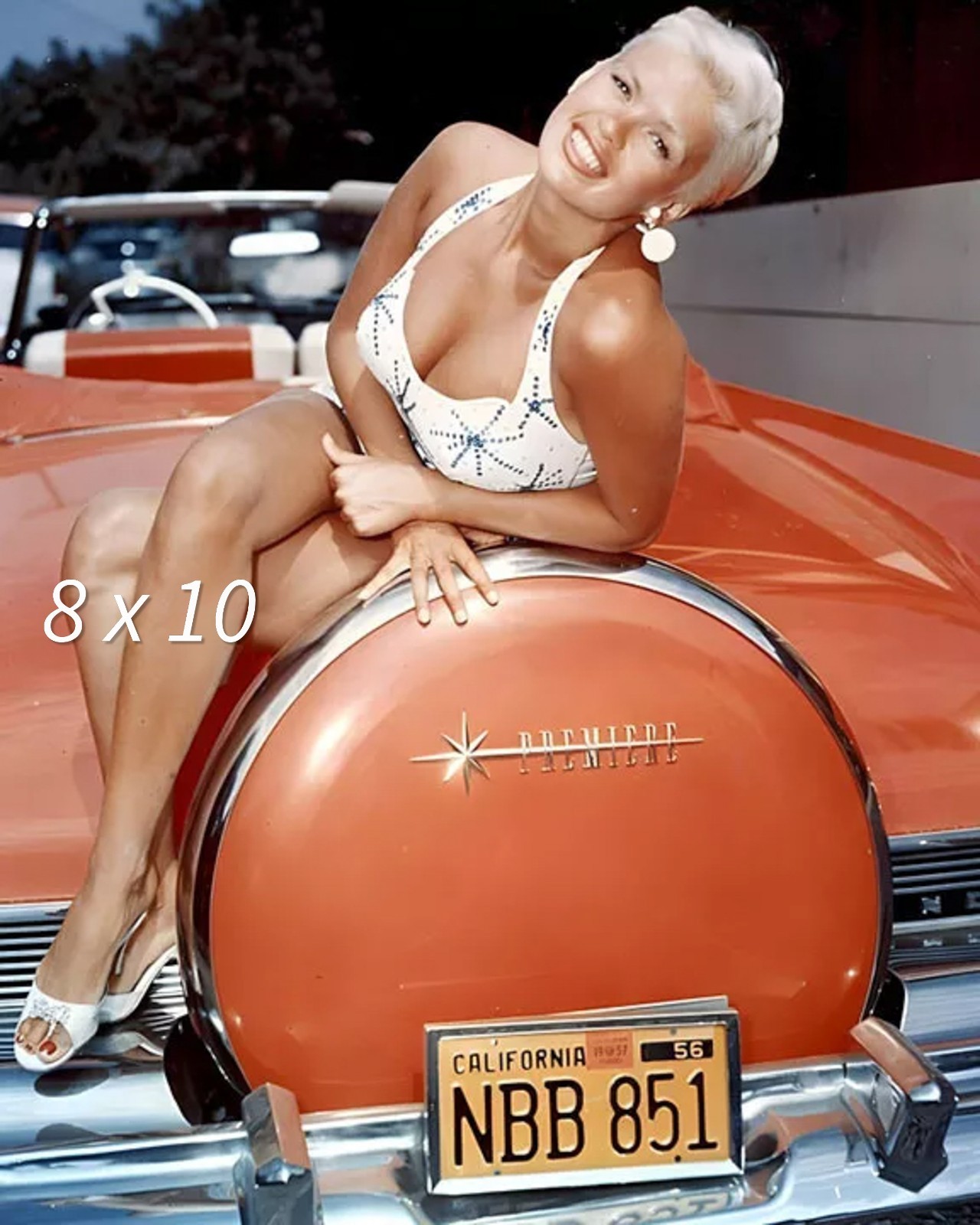 Classic actress photo 1950s vintage glamour 8x10 Jayne Mansfield