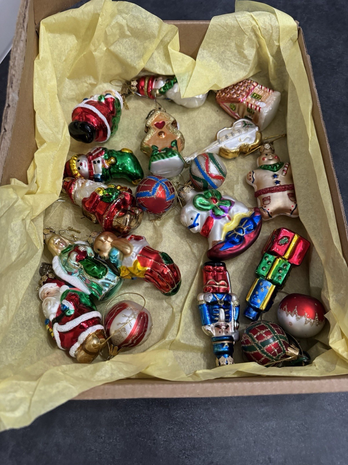 Thomas Pacconi Classics Blown Glass Christmas Ornaments