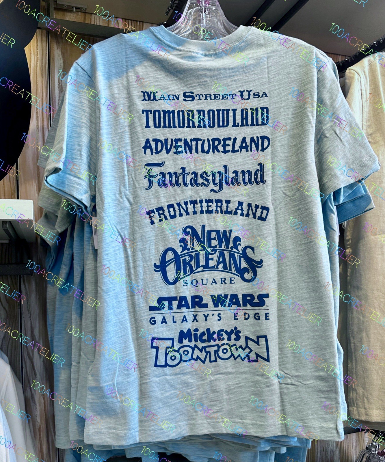 Disneyland Main Street Collection Attractions T-Shirt New 2026 *All Sizes*