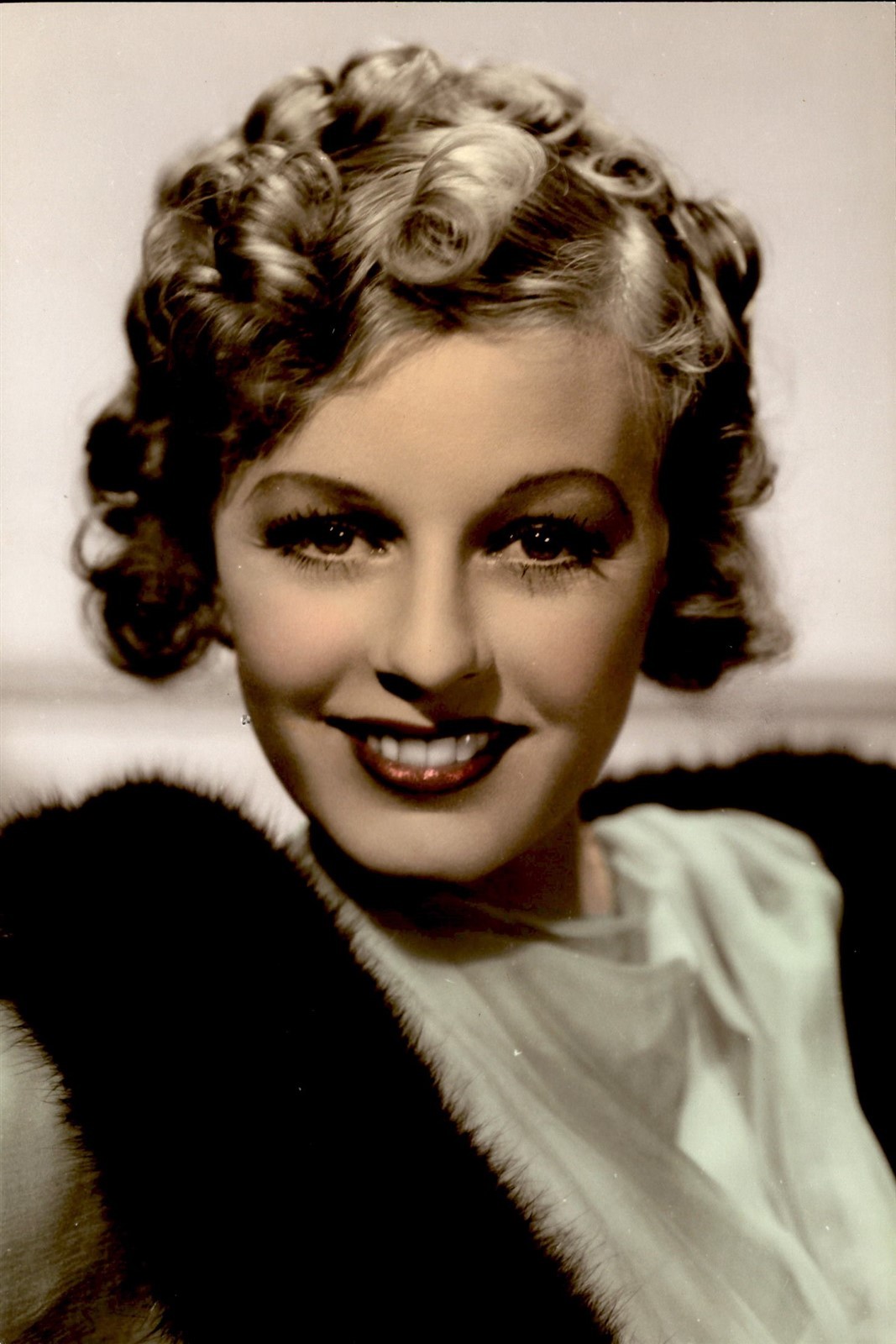 CGE74 Original Color Photo MARGARAET SULLAVAN GLAMOUR SHOT 1940s-50s ACTRESS