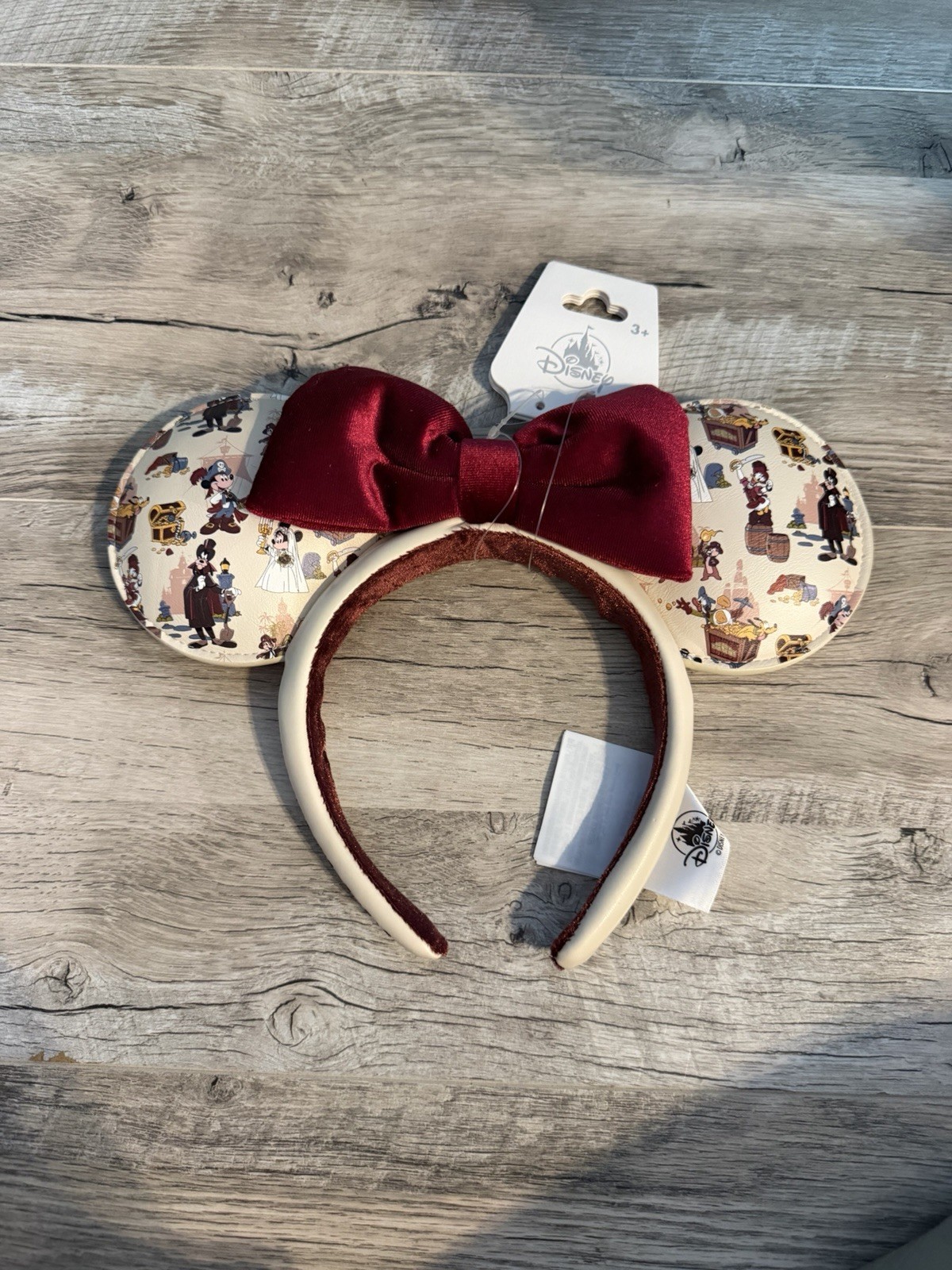 Disneyland Paris Best Day Ever Rides Phantom Manor Mickey Ears Headband US Ship