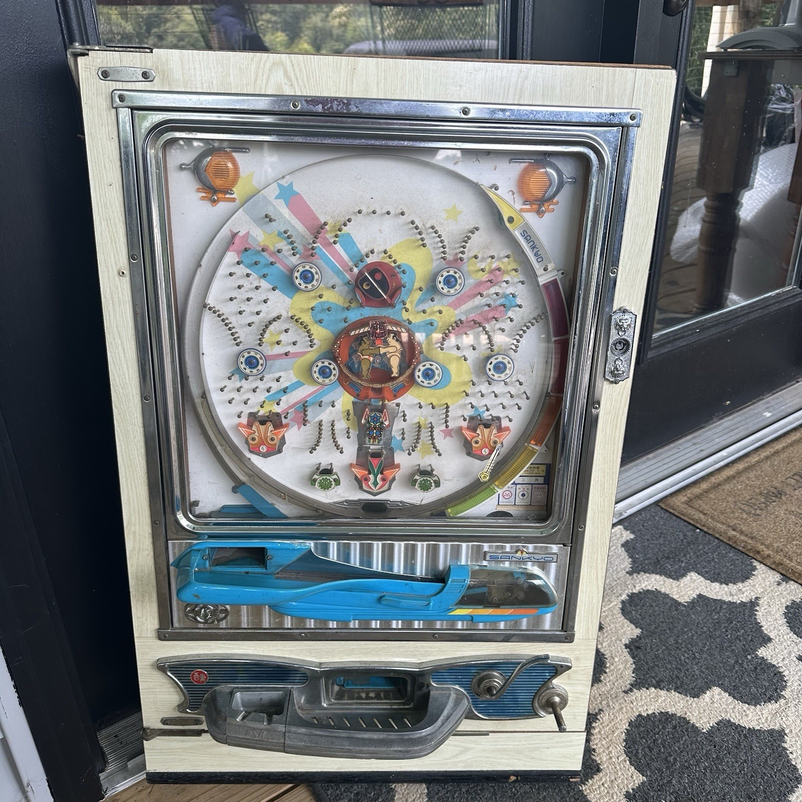 1970’s Vintage Pachinko Machine 93 Balls Untested Parlor Games