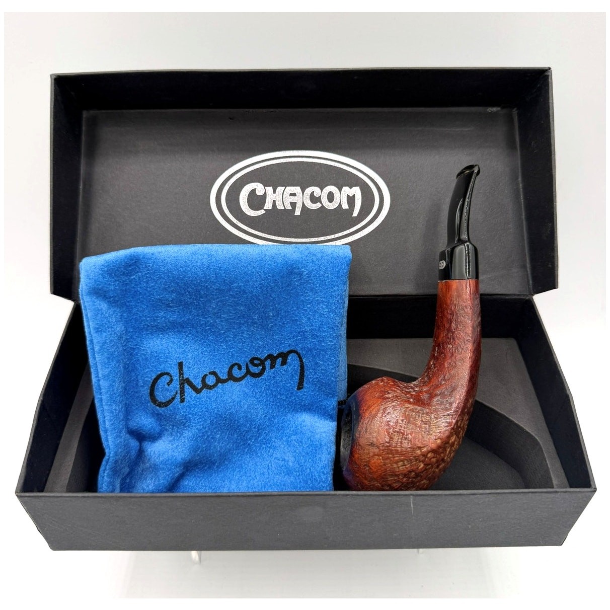 Chacom Oscar Tom Eltang Briar Smoking Pipe W/Bag & Box