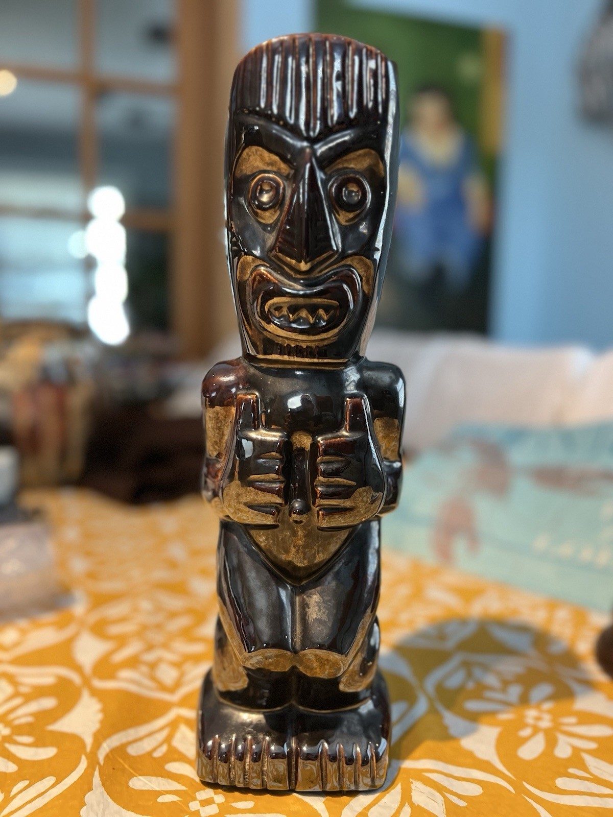 Beautiful Vintage Tiki Statue