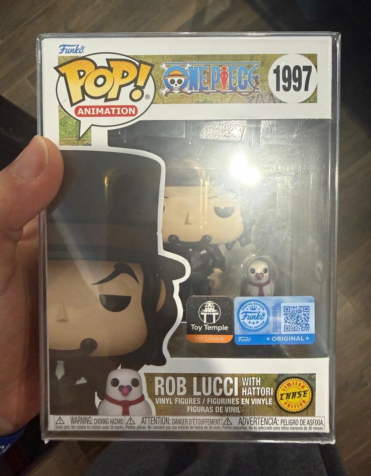 Funko Pop Animation One Piece Rob Lucci & Hattori Chase Exclusive #1997