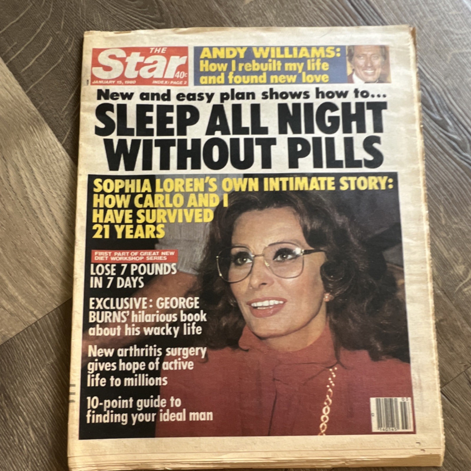 The Star Tabloid January 15, 1980 Elvis Presley, Sophia Loren and Kennedy’s