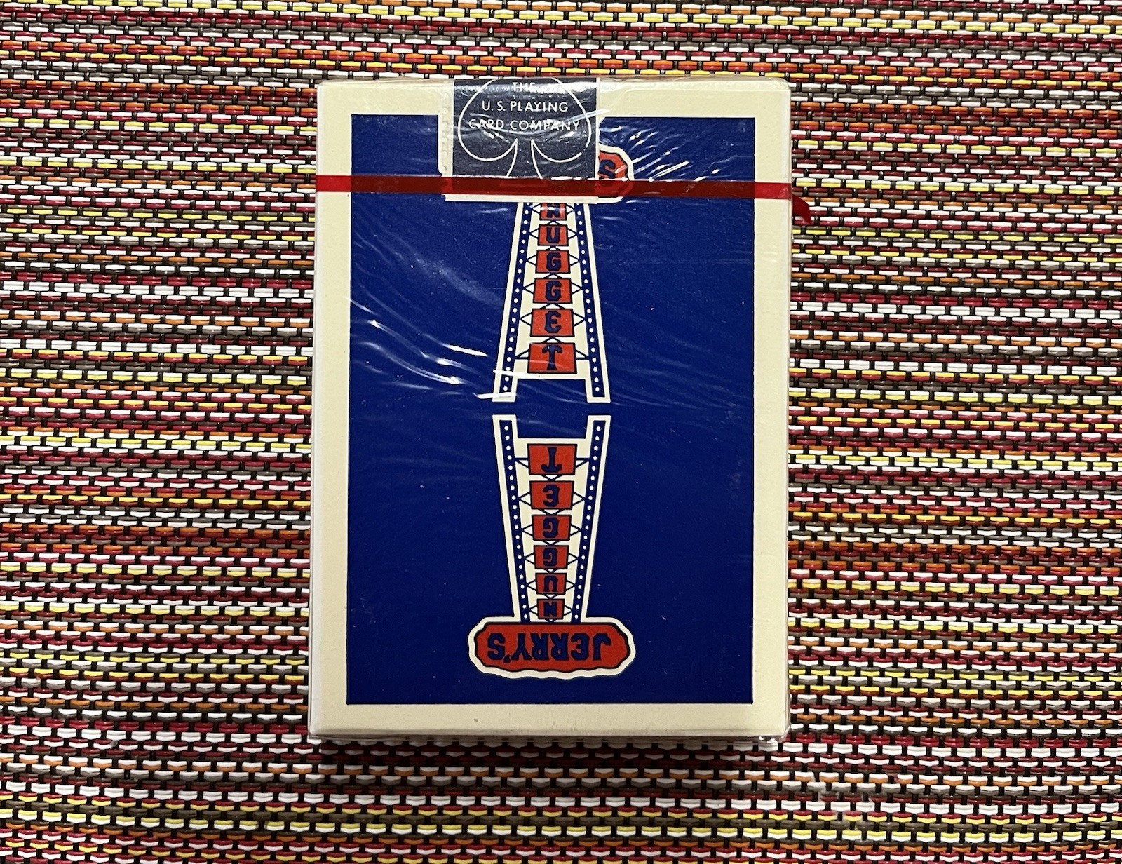 Authentic Sealed 1970’s Jerry\'s Nugget Playing Cards BLUE As-Issued Not Repros