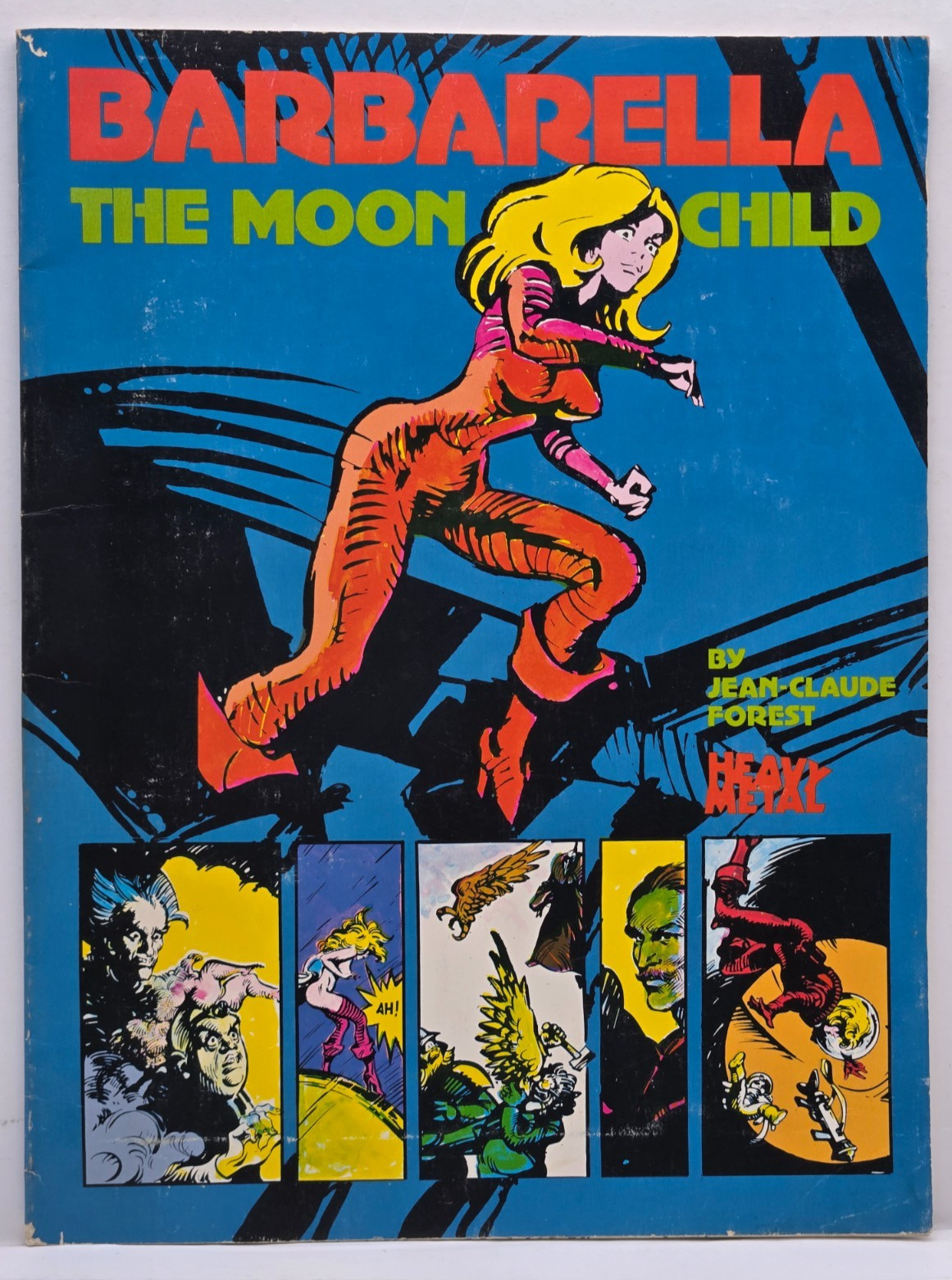 Barbarella - The Moon Child,  Graphic Novel 1978 Heavy Metal Books