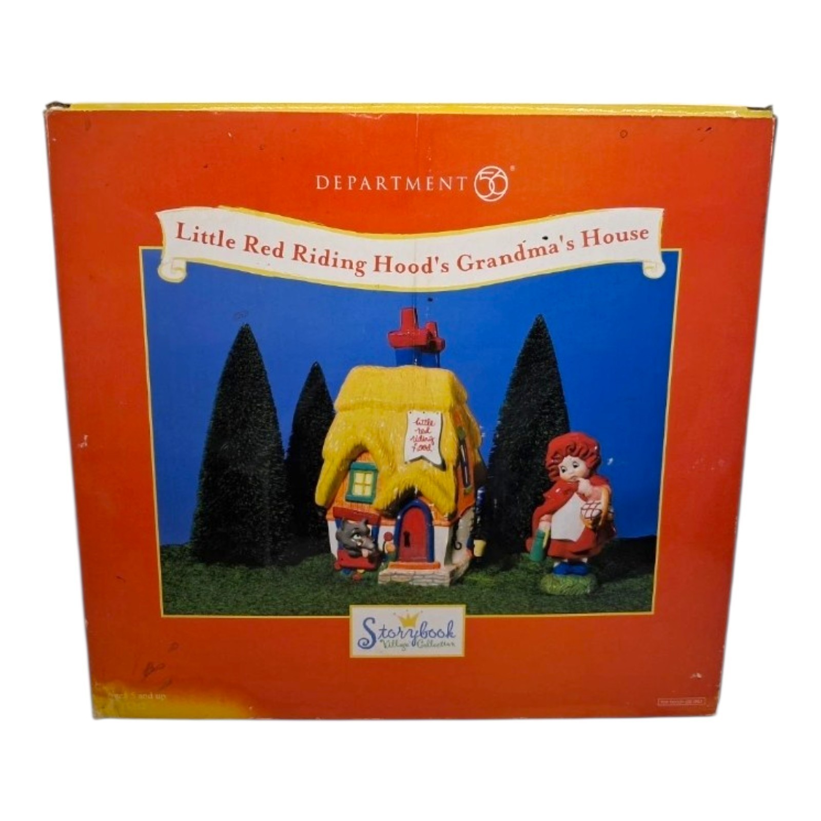 Storytime Village Little Red Riding Hood's Grandma's House Ceramic Department 56