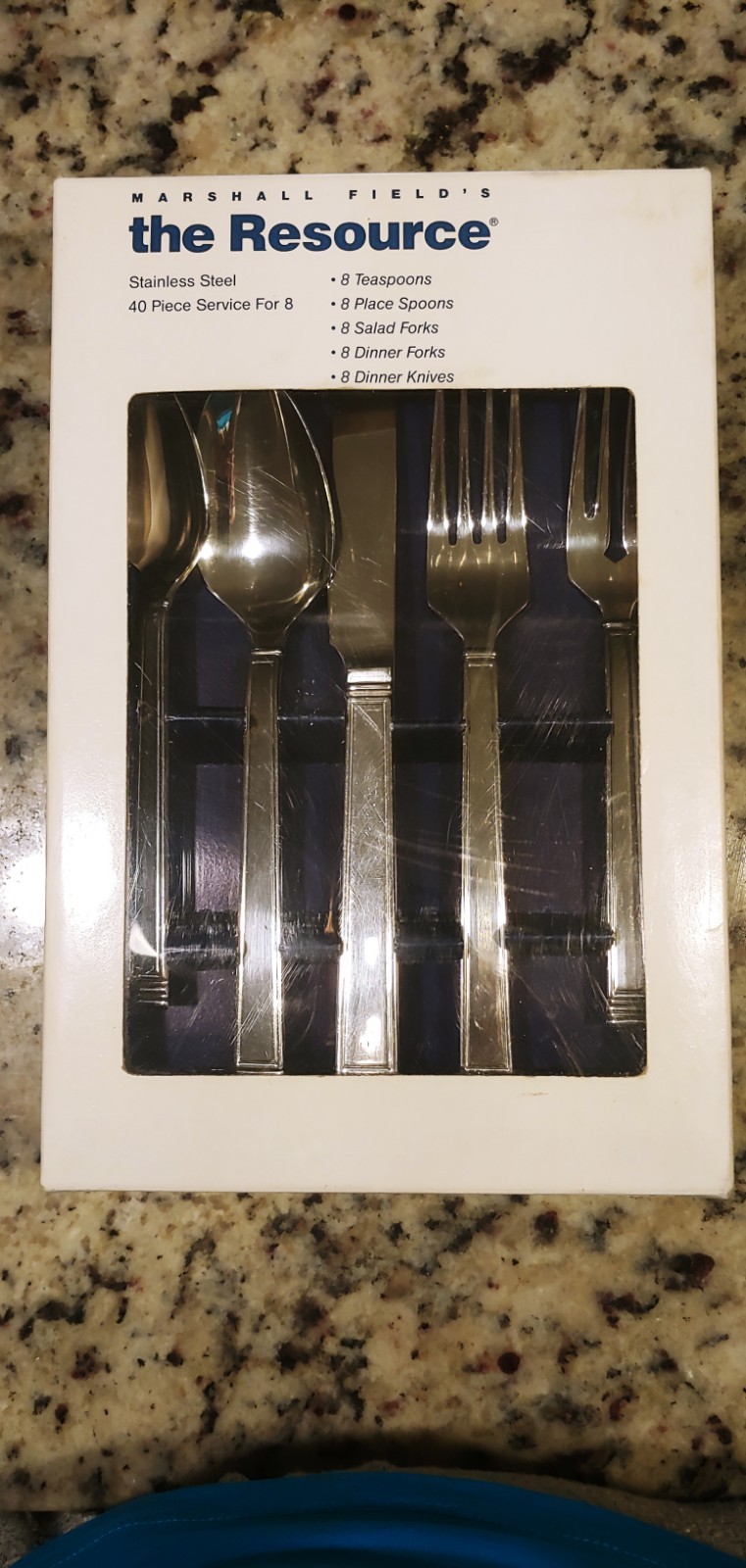 Marshall Field\'s Stainless Steel 40 Pieces M-7287 Japan