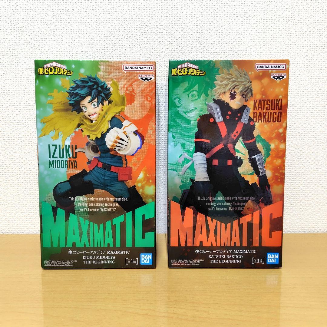 My Hero Academia Deku Bakugo MAXIMATIC The Beginning Figure 2 Set