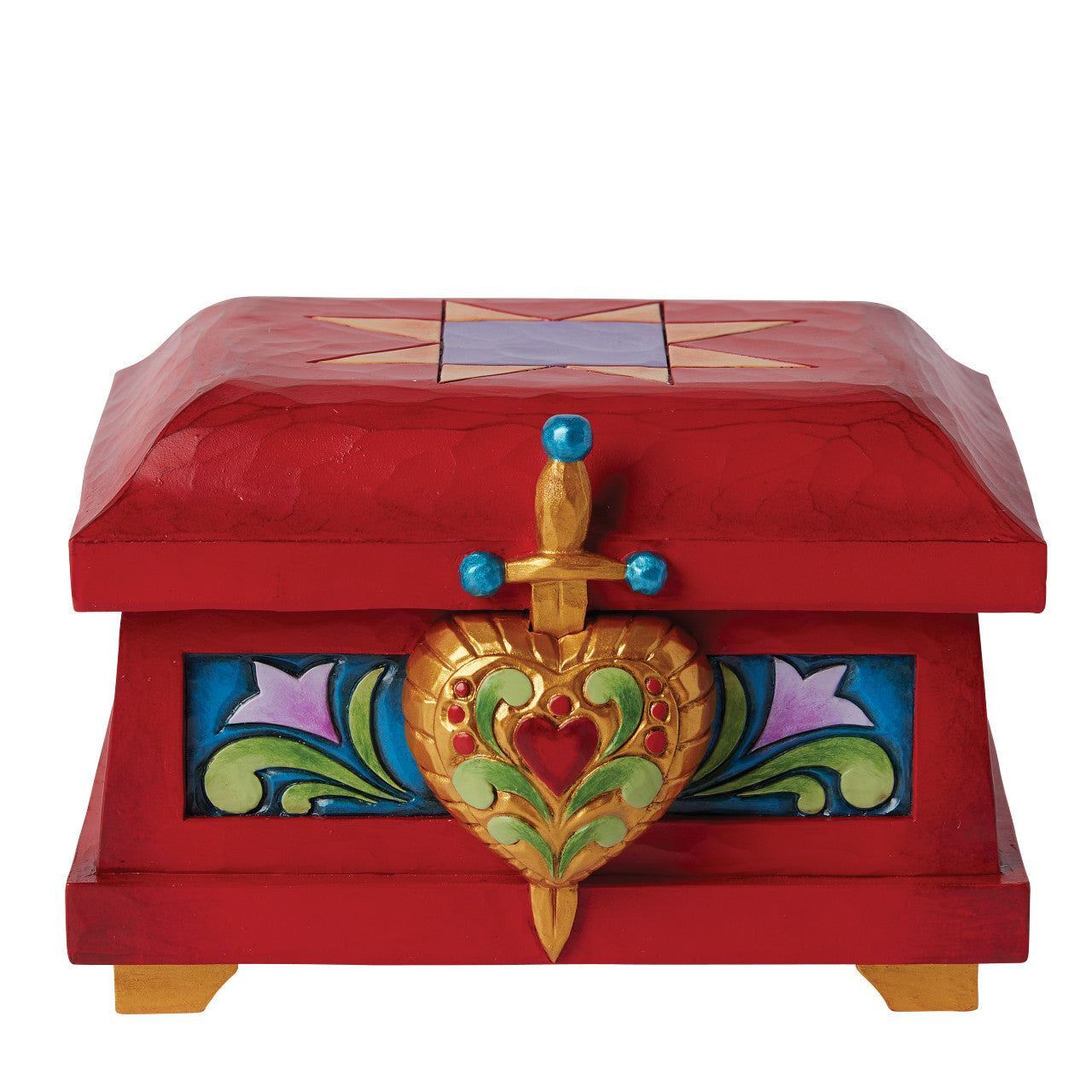 Jim Shore Disney Traditions Snow White Evil Queen's Heart Trinket Box 6015024