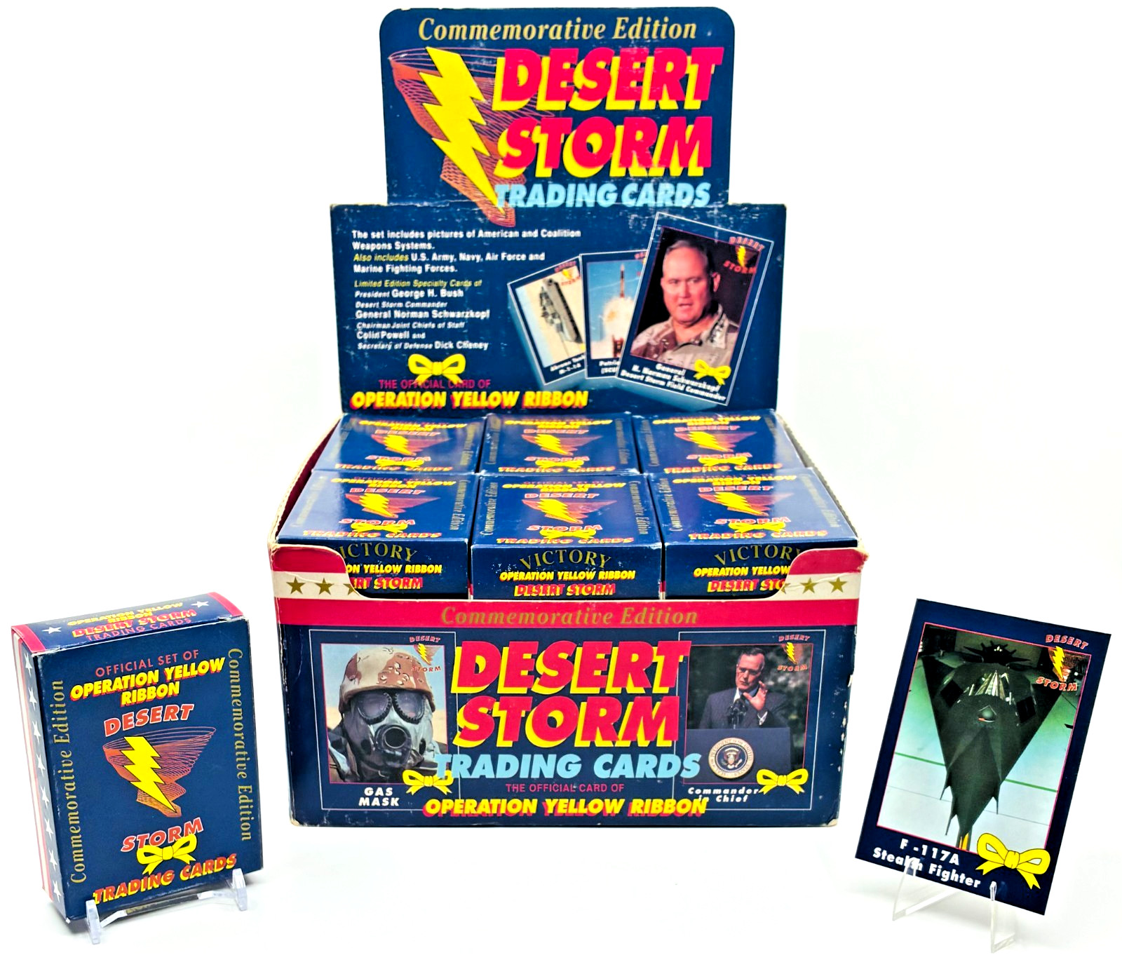1991 AMA Operation Yellow Ribbon Desert Storm (1) Pack of Cards (60 cards/Deck)