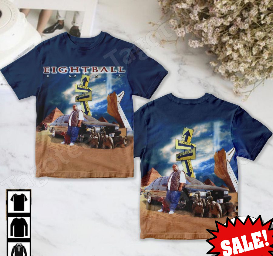 8Ball Lost Album Cover 3D T Shirt All Size NP481