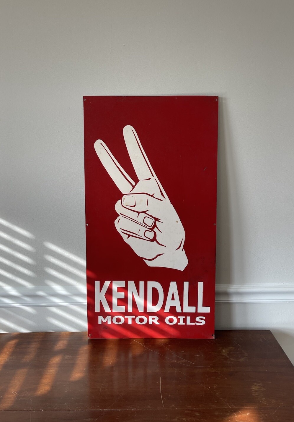 Kendall Motor Oil Large Advertising Sign