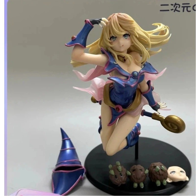 Yu Gi Oh Dark Magician Girl GK Figure Kuriboh Anime Statue Collectible Decor Toy