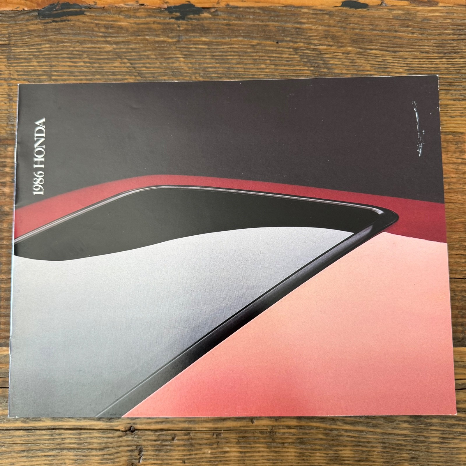 1986 Honda Full-line Sales Brochure featuring Civic, Accord, Prelude, CRX