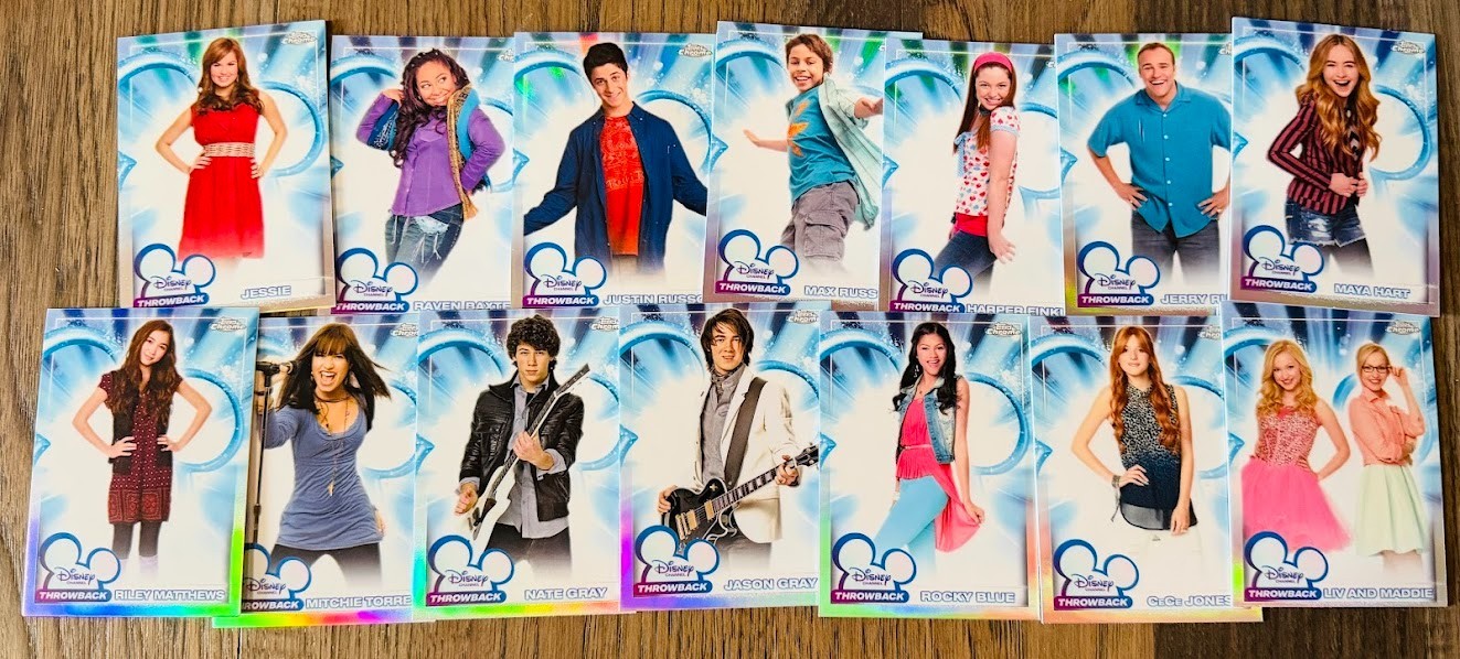 2026 Topps Chrome Disney Channel Throwback-PYC-Complete your set Must Buy 2