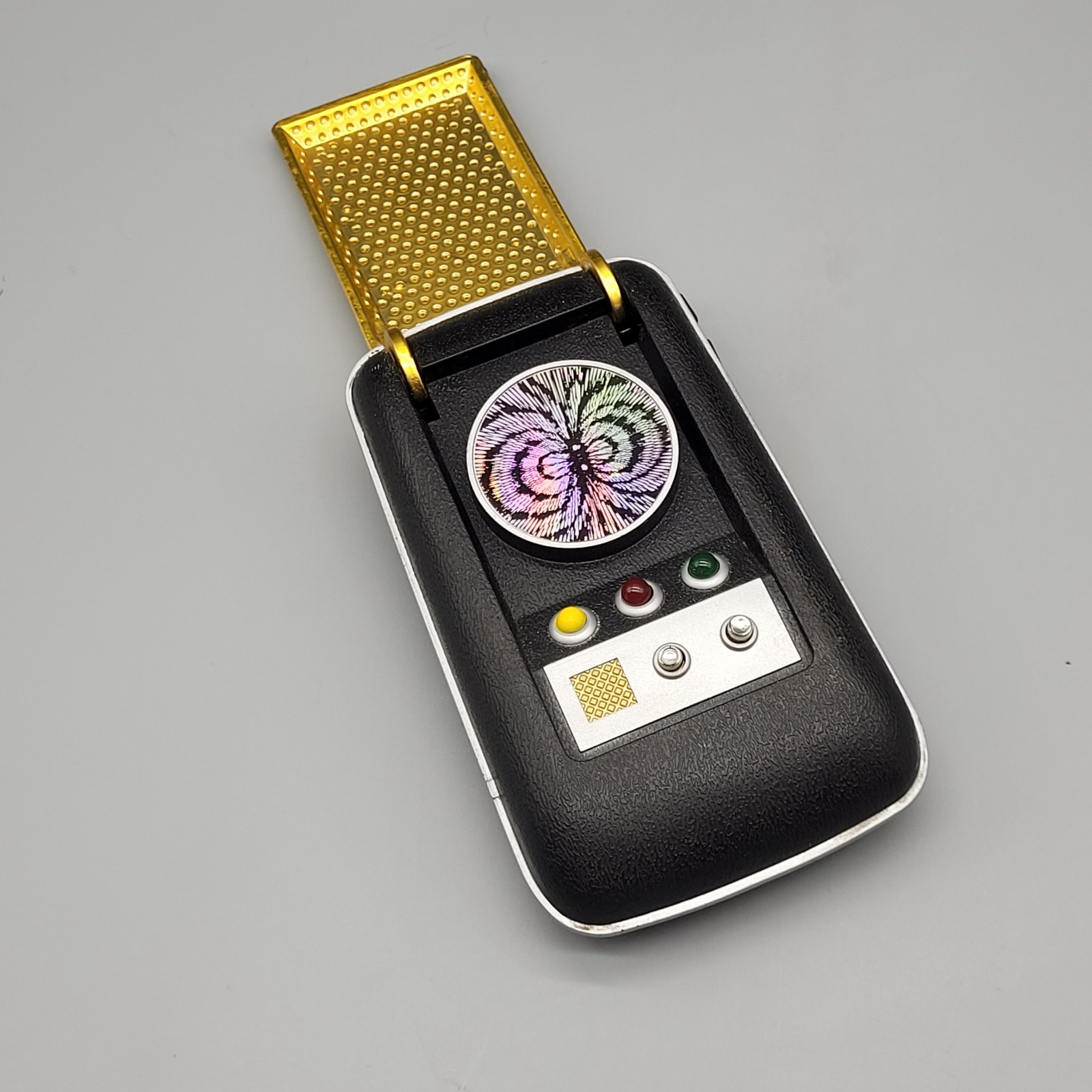 Vintage 1994 Star Trek Classic Communicator Playmates Toys Light Sound Works