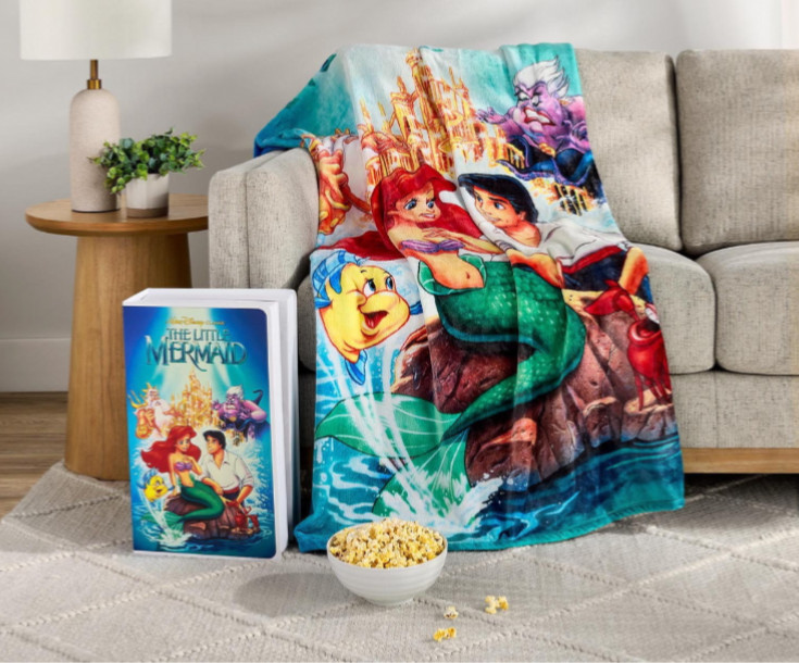 Set of 3 Disney Classic VHS Boxed Silk Touch Throw 50\