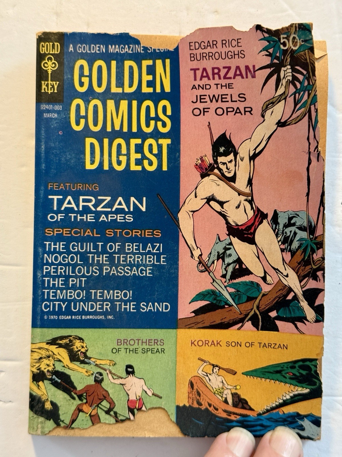 Gold Key Tarzan Comics Digest