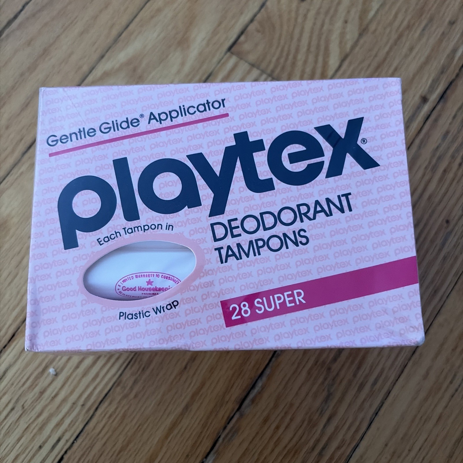 Vtg 80\'s Playtex Gentle Glide Applicator Deodorant Tampons NEW *Prop Use Only