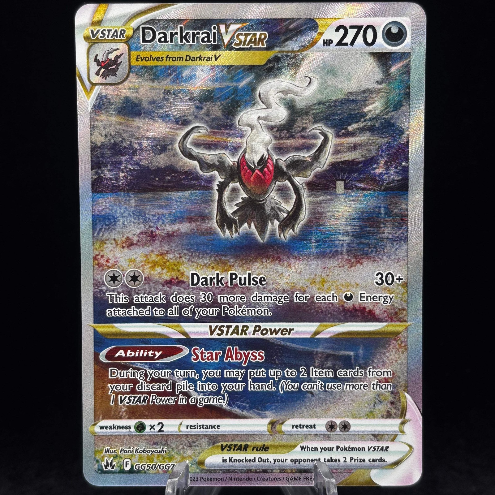 Darkrai VSTAR - SWSH: Crown Zenith: Galarian Gallery Single Card