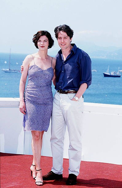 Hugh Grant & Jeanne Tripplehorn 51st Cannes Film Festival in Canne- Old Photo 1
