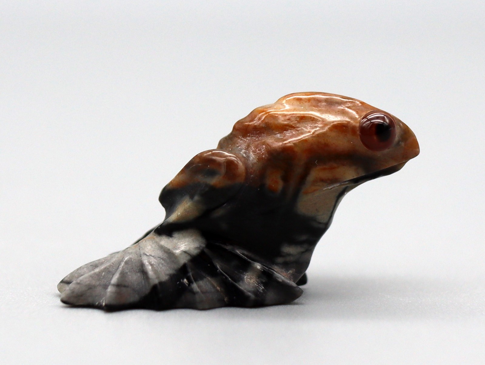 Ricky Laahty Small Picasso Marble Zuni Frog Fetish