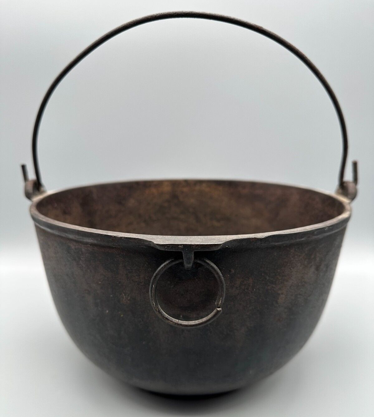 Antique Favorite Piqua Ware #2 Cast Iron Scotch Bowl Non-Restored Original