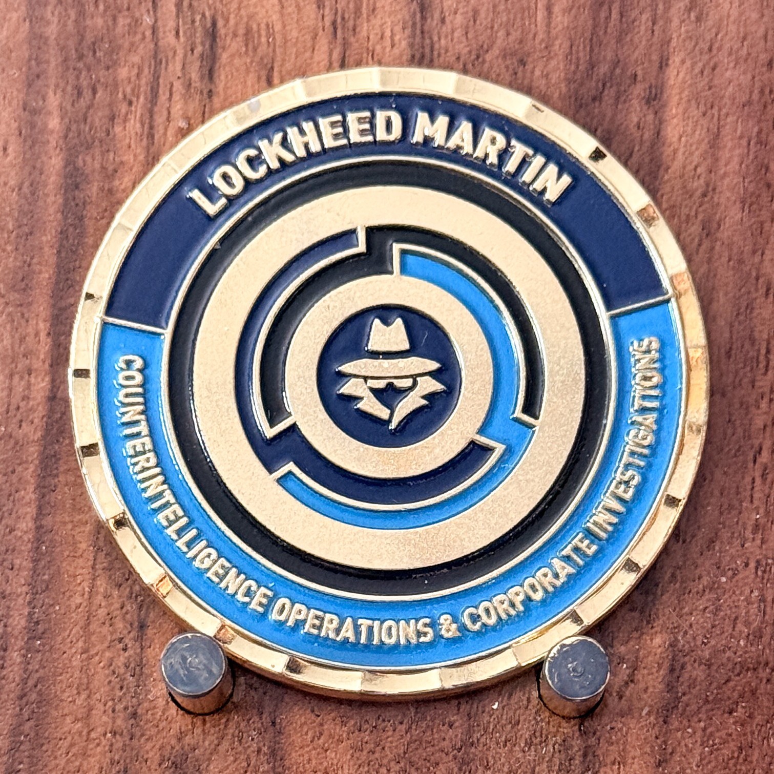 Lockheed Martin Counterintelligence Corporate Investigations Challenge Coin 1#42