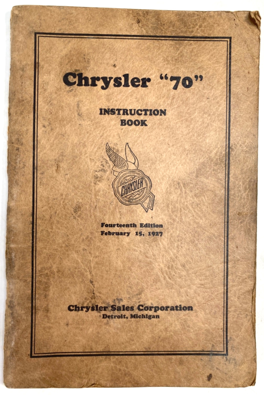 1927 CHRYSLER 