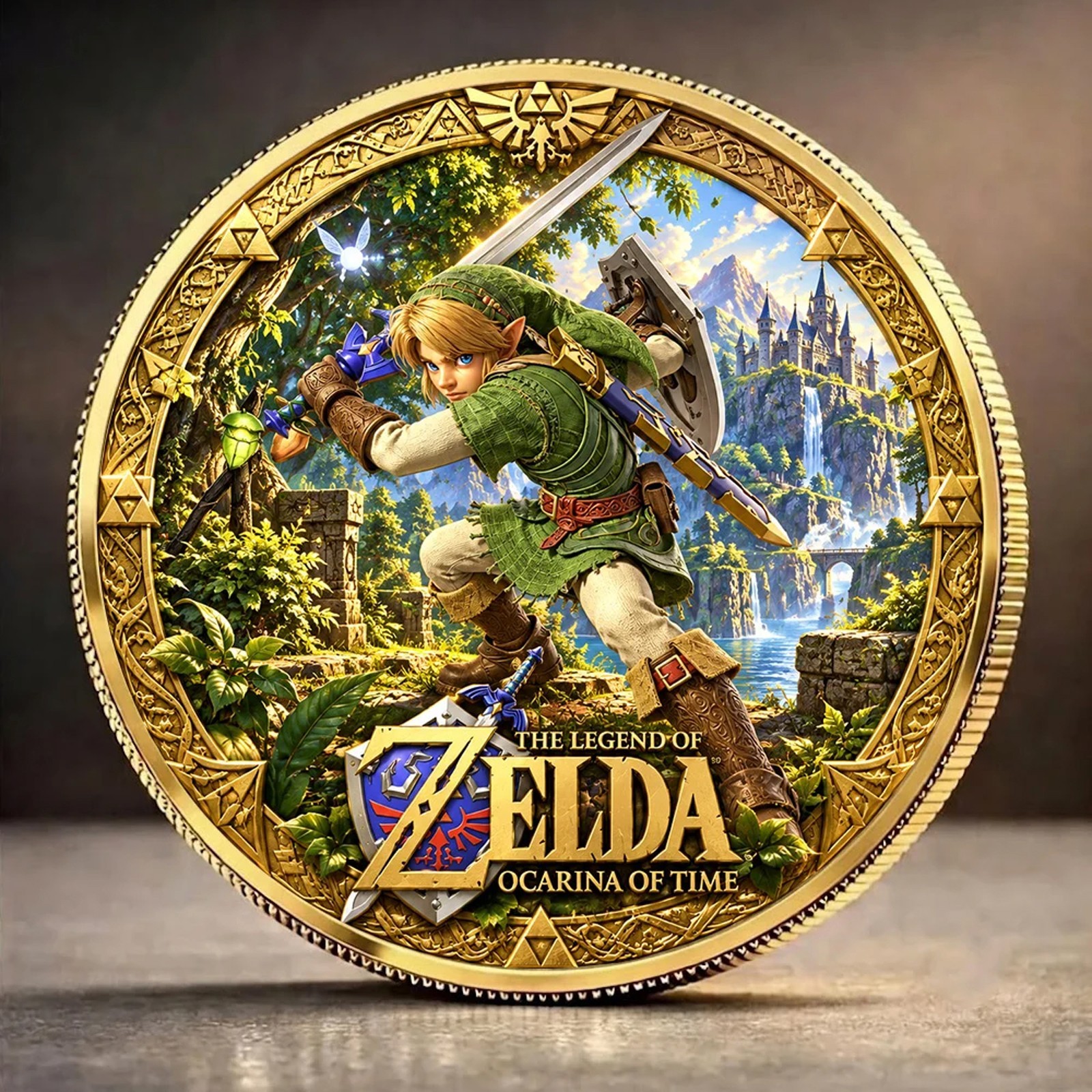 The Legend of Zelda: Ocarina of Time Commemorative Coin - COIN002