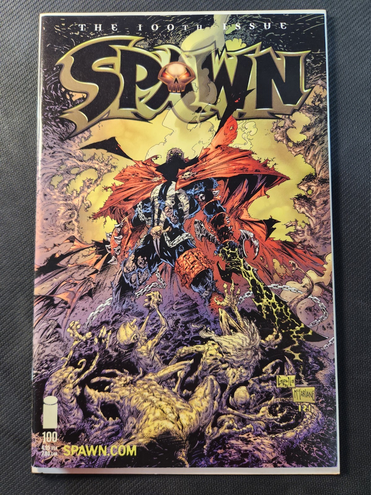 Spawn #100 - November 2000 - Image Comics - Greg Capullo Cover