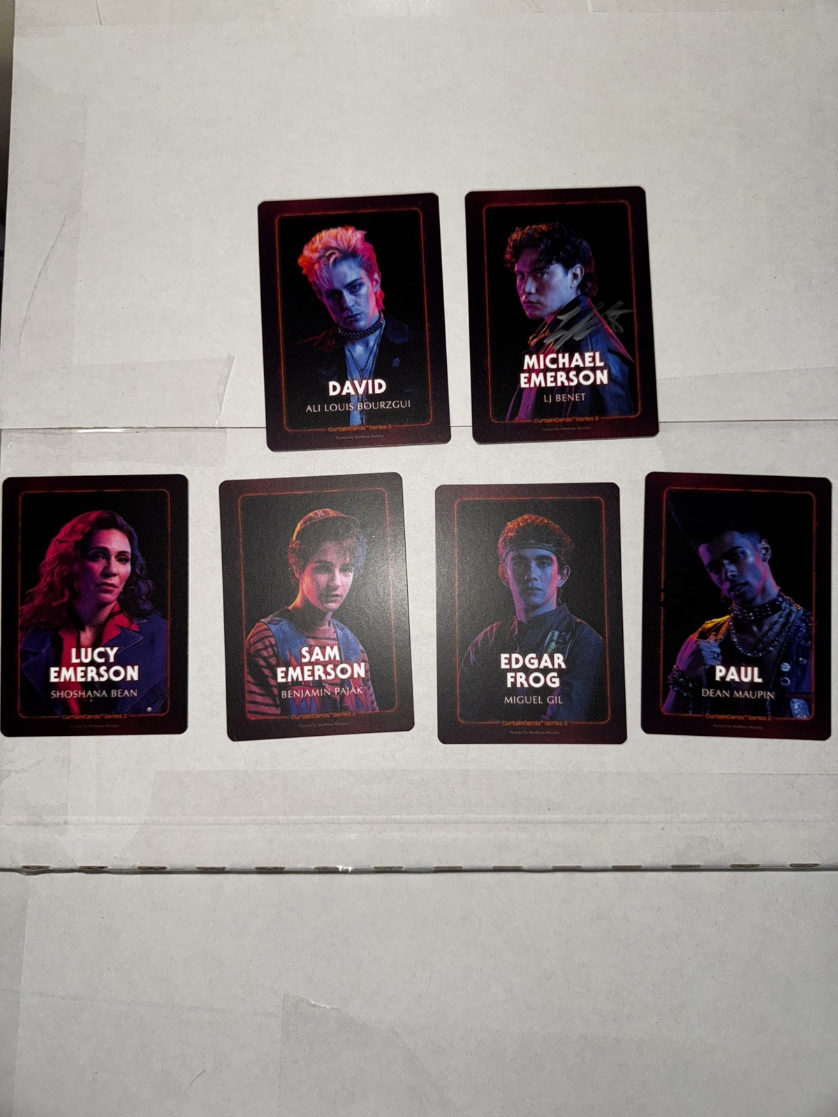 The Lost Boys Trading Cards With One Signed Card