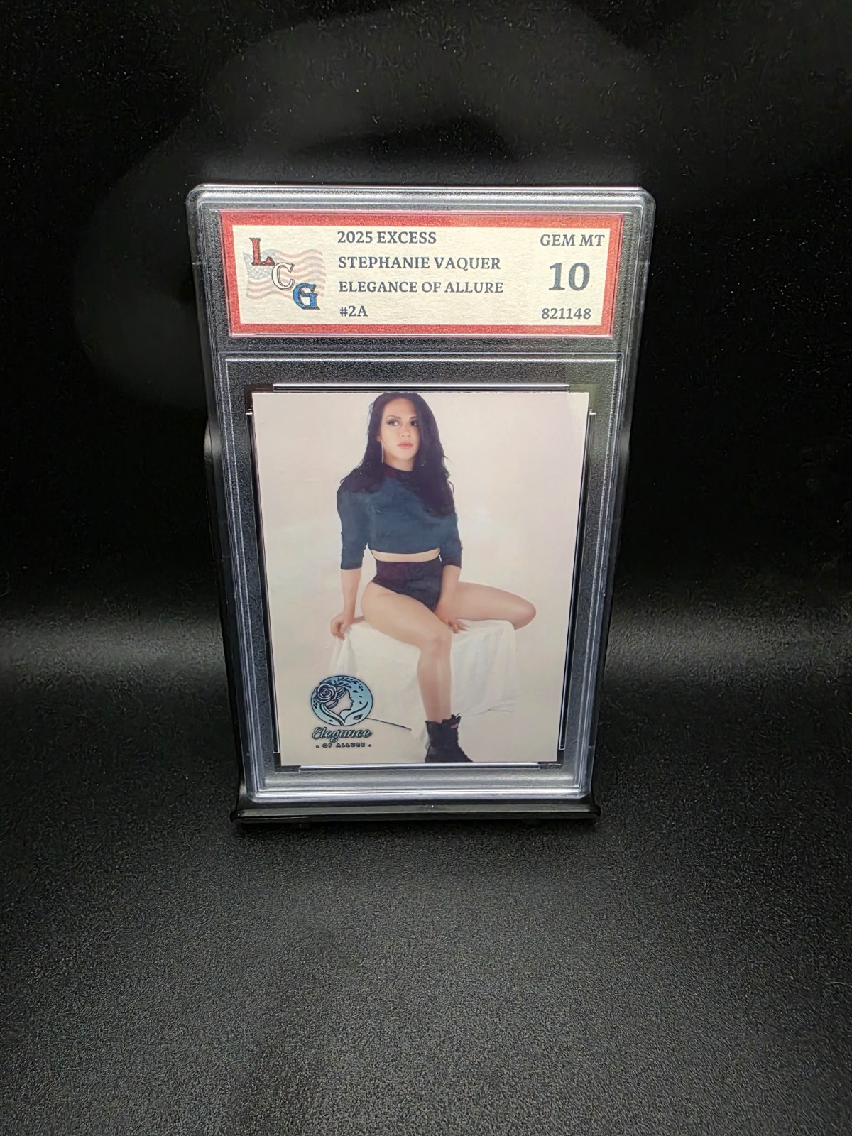 Stephanie Vaquer #2A Elegance Series LCG 10 Gem Mint eXcess Collectibles