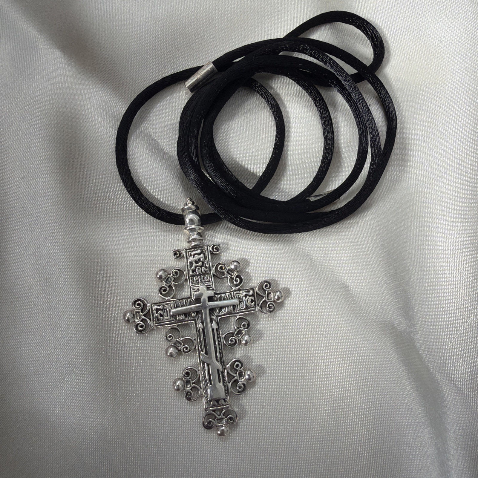 VTG / ANTIQUE SOLID SILVER X-LARGE 2 1/2\